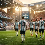 Lionel Messi og Argentinas landshold som forsvarende verdensmestre ved VM 2026
