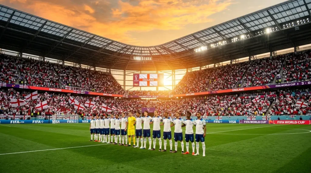 Det engelske landshold ved VM 2026 med Harry Kane og Jude Bellingham