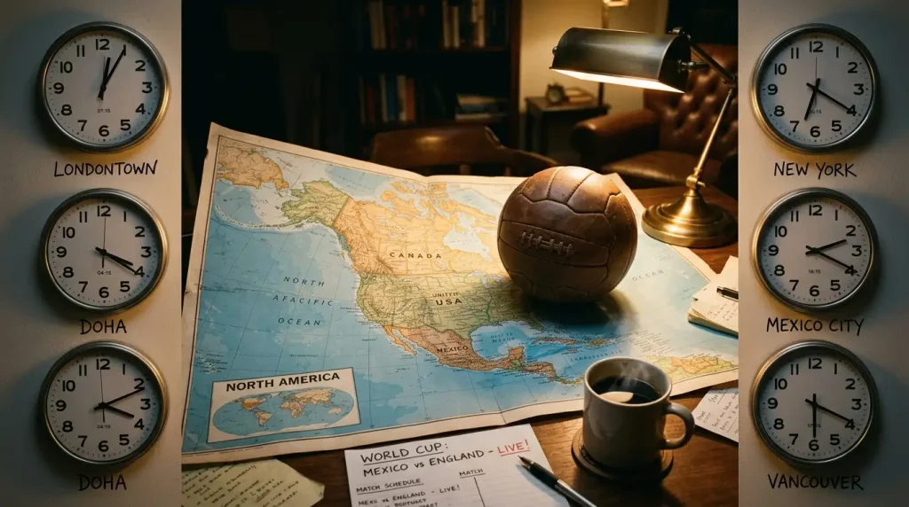 VM 2026 tidszoner omregnet til dansk tid for alle kampe i USA Mexico og Canada